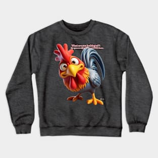 What Are You Looking At? Cock by focusln Crewneck Sweatshirt